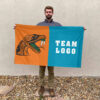 Rattlers vs Custom Team House Divided Flag, Custom NCAA Flag