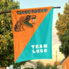 Rattlers vs Custom Team House Divided Flag, Custom Team Flag