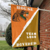 Rattlers vs Custom Team House Divided Flag, NCAA Rivalry Flag