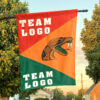 Rattlers vs Custom Team House Divided Flag, NCAA Spirit Flag