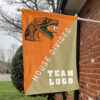 Rattlers vs Custom Team House Divided Flag, Personalized Split Flag