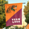 Rattlers vs Custom Team House Divided Flag, Personalized Team Flag