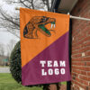 Rattlers vs Custom Team House Divided Flag, Personalized Team Flag