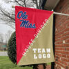Rebels vs Custom Team House Divided Flag, Personalized Split Flag 1 Rebels vs Custom Team House Divided Flag, Personalized Split Flag