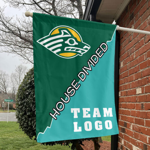 Seawolves vs Custom Team House Divided Flag, College Custom Flag