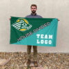 Seawolves vs Custom Team House Divided Flag, College Custom Flag