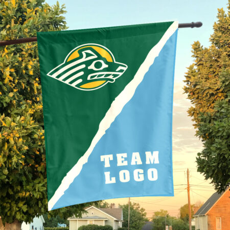 Seawolves vs Custom Team House Divided Flag, Custom College Flag