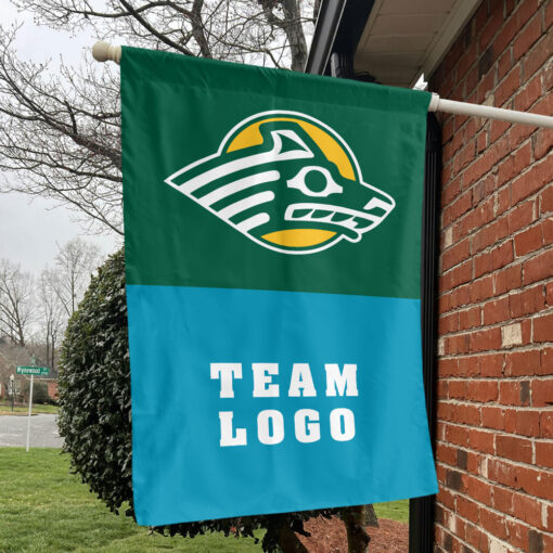 Seawolves vs Custom Team House Divided Flag, Custom NCAA Flag