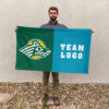 Seawolves vs Custom Team House Divided Flag, Custom NCAA Flag