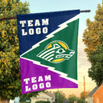 Seawolves vs Custom Team House Divided Flag, Custom Spirit Flag