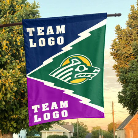 Seawolves vs Custom Team House Divided Flag, Custom Spirit Flag