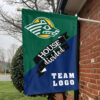 Seawolves vs Custom Team House Divided Flag, NCAA Team Flag