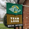 Seawolves vs Custom Team House Divided Flag, Personalized House Flag