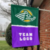 Seawolves vs Custom Team House Divided Flag, Personalized NCAA Flag
