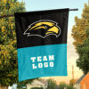 Southern Mississippi Golden Eagles vs Custom Team House Divided Flag, Custom NCAA Flag