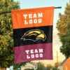 Southern Mississippi Golden Eagles vs Custom Team House Divided Flag, Custom Spirit Flag