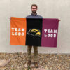 Southern Mississippi Golden Eagles vs Custom Team House Divided Flag, Custom Spirit Flag