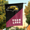 Southern Mississippi Golden Eagles vs Custom Team House Divided Flag, Custom Team Flag