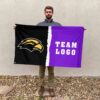 Southern Mississippi Golden Eagles vs Custom Team House Divided Flag, Personalized NCAA Flag