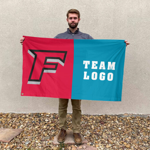 Stags vs Custom Team House Divided Flag, Custom NCAA Flag Stags vs Custom Team House Divided Flag, Custom NCAA Flag