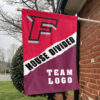 Stags vs Custom Team House Divided Flag, Custom Rivalry Flag 1 Stags vs Custom Team House Divided Flag, Custom Rivalry Flag
