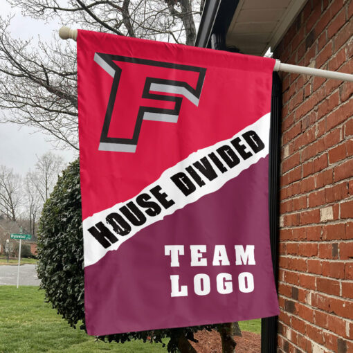 Stags vs Custom Team House Divided Flag, Custom Rivalry Flag Stags vs Custom Team House Divided Flag, Custom Rivalry Flag