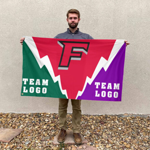 Stags vs Custom Team House Divided Flag, Custom Spirit Flag Stags vs Custom Team House Divided Flag, Custom Spirit Flag