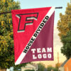 Stags vs Custom Team House Divided Flag, Custom Split Flag