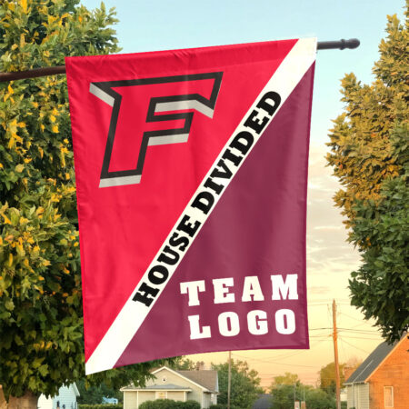 Stags vs Custom Team House Divided Flag, Custom Split Flag