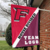 Stags vs Custom Team House Divided Flag, Custom Split Flag