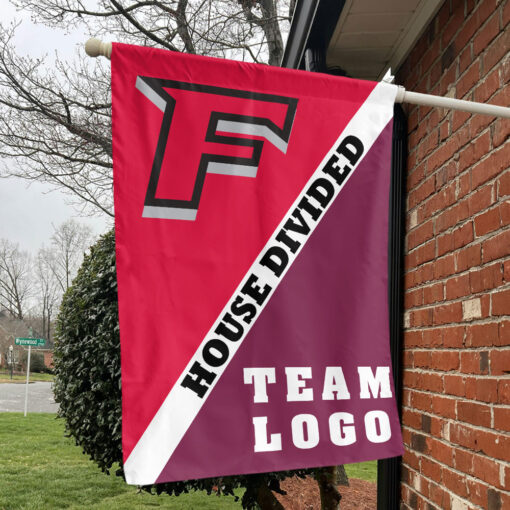 Stags vs Custom Team House Divided Flag, Custom Split Flag