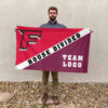 Stags vs Custom Team House Divided Flag, Custom Split Flag