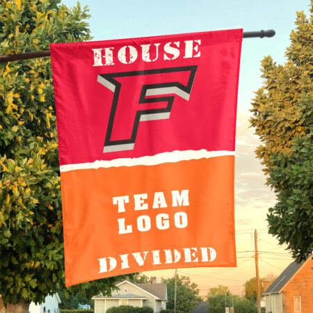 Stags vs Custom Team House Divided Flag, NCAA College Flag