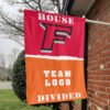 Stags vs Custom Team House Divided Flag, NCAA College Flag 1 Stags vs Custom Team House Divided Flag, NCAA College Flag