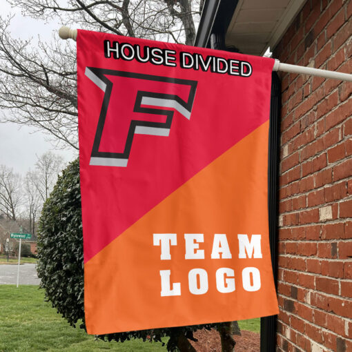 Stags vs Custom Team House Divided Flag, NCAA Custom Flag Stags vs Custom Team House Divided Flag, NCAA Custom Flag