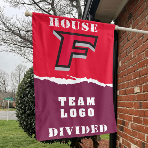 Stags vs Custom Team House Divided Flag, NCAA House Flag Stags vs Custom Team House Divided Flag, NCAA House Flag