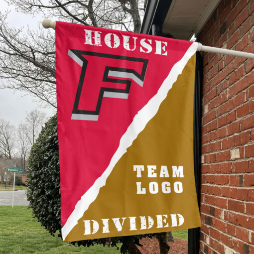Stags vs Custom Team House Divided Flag, NCAA Rivalry Flag Stags vs Custom Team House Divided Flag, NCAA Rivalry Flag