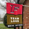 Stags vs Custom Team House Divided Flag, Personalized House Flag 1 Stags vs Custom Team House Divided Flag, Personalized House Flag