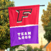 Stags vs Custom Team House Divided Flag, Personalized NCAA Flag