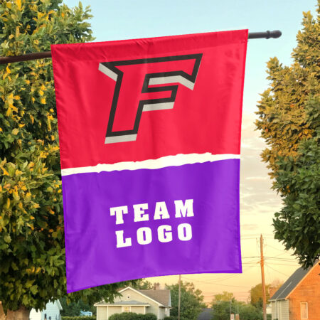 Stags vs Custom Team House Divided Flag, Personalized NCAA Flag