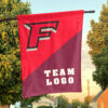 Stags vs Custom Team House Divided Flag, Personalized Team Flag