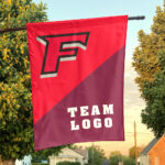 Stags vs Custom Team House Divided Flag, Personalized Team Flag