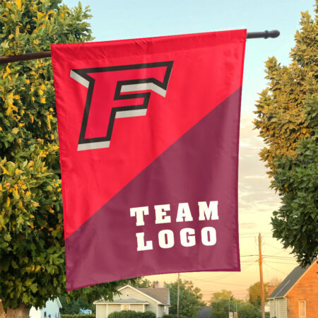 Stags vs Custom Team House Divided Flag, Personalized Team Flag