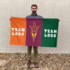 Sun Devils vs Custom Team House Divided Flag, Custom NCAA Flag 2 Sun Devils vs Custom Team House Divided Flag, Custom NCAA Flag