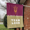 Sun Devils vs Custom Team House Divided Flag, Custom Rivalry Flag