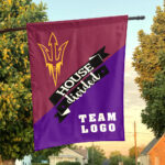 Sun Devils vs Custom Team House Divided Flag, Custom Team Flag