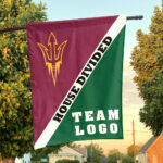 Sun Devils vs Custom Team House Divided Flag, NCAA Custom Flag