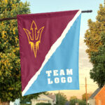 Sun Devils vs Custom Team House Divided Flag, NCAA Spirit Flag