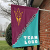 Sun Devils vs Custom Team House Divided Flag, NCAA Split Flag