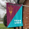Sun Devils vs Custom Team House Divided Flag, NCAA Team Flag